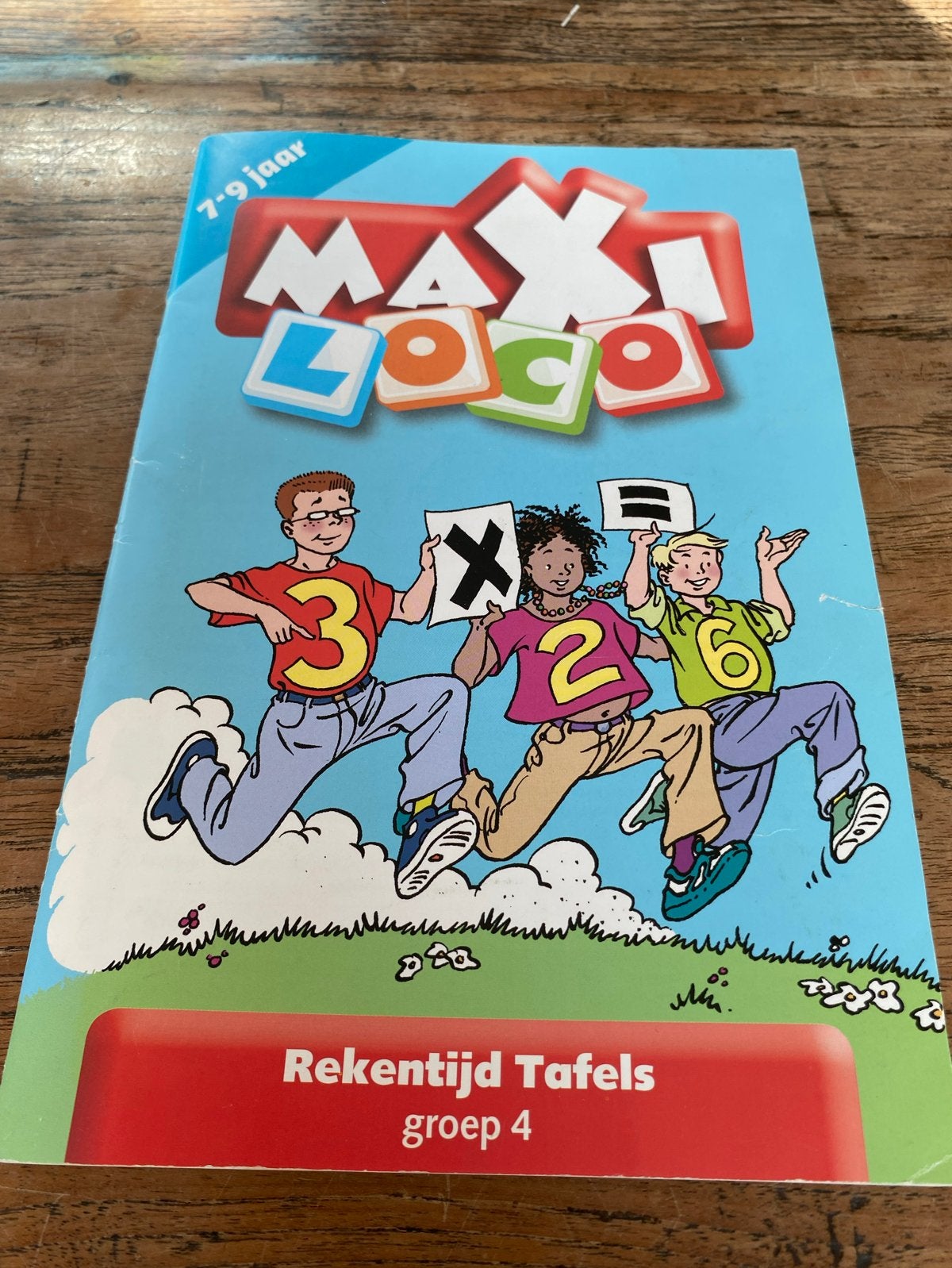 Maxi Loco Rekentijd Tafels Groep 4 (7-9 jaar), Ophalen of Verzenden, Zo goed als nieuw