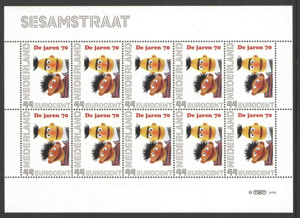 Nostalgie op Postzegels Jaren '70: Sesamstraat, Ophalen of Verzenden, Na 1940, Postfris