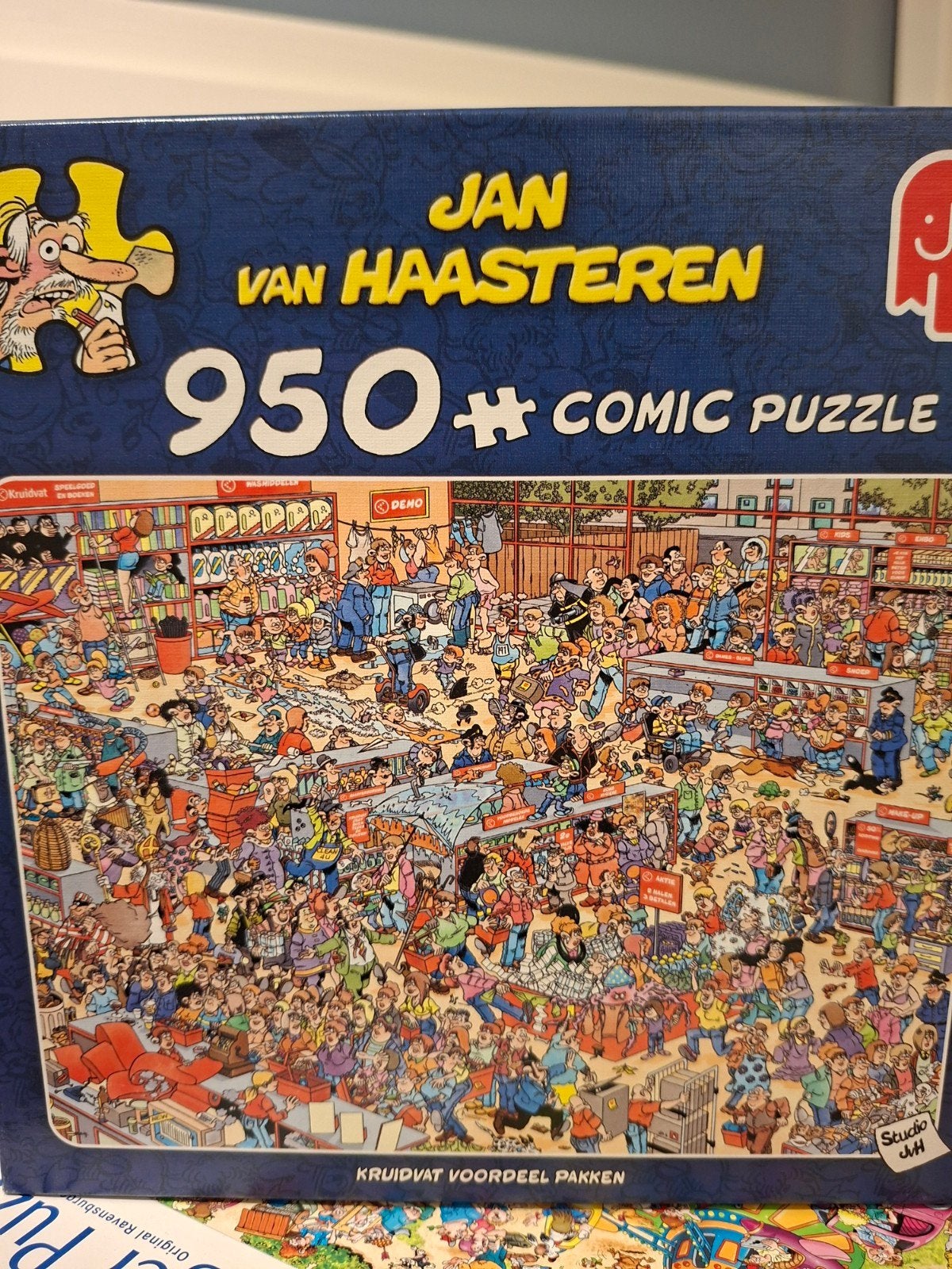 Jan van Haasteren 950 stukjes, Ophalen of Verzenden, 500 t/m 1500 stukjes, Zo goed als nieuw