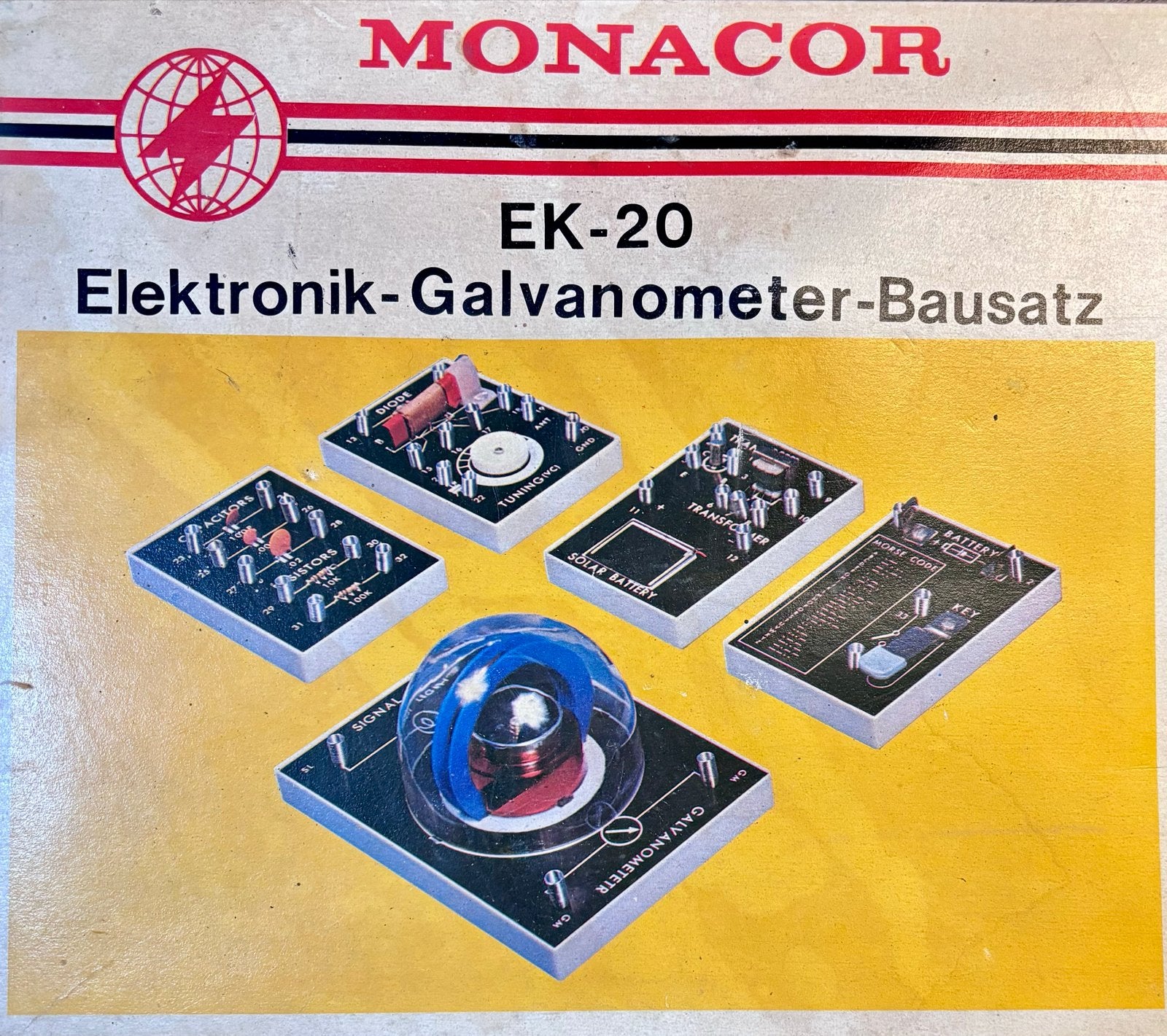 Monacor EK-20 Elektronik-Galvanometer-Bausatz, Gebruikt, Overige thema's, Meerkleurig, Ophalen of Verzenden
