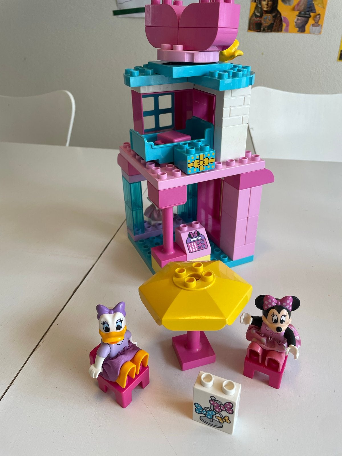 Duplo Minnie Mouse Bow-tique 10844 - Bijna compleet, Inclusief minifiguren, Gebruikt, Ophalen of Verzenden, Complete set