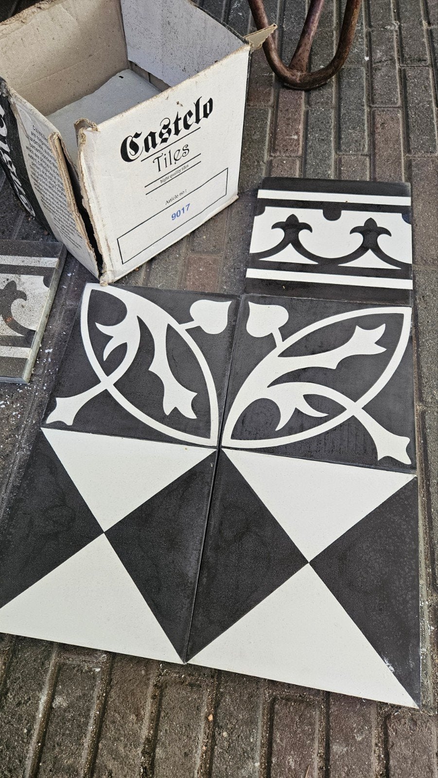 Handgemaakte Portugese tegels 20x20 cm - Diverse patronen, Ophalen, Keramiek, 20 tot 40 cm, Minder dan 5 m²