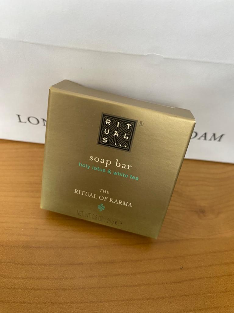 Rituals of karma soap bar mini 25 gr, Ophalen of Verzenden, Nieuw, Gehele gezicht, Reiniging
