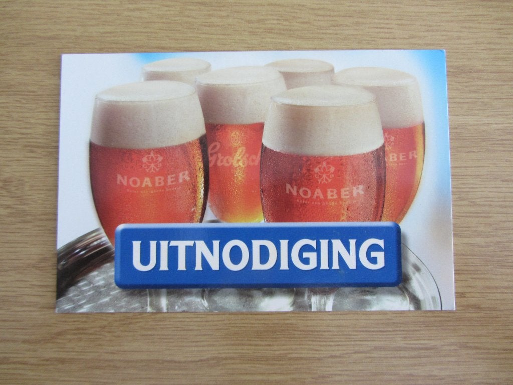grolsch ansicht kaart noaber, Ophalen of Verzenden, Zo goed als nieuw, Overige typen, Grolsch