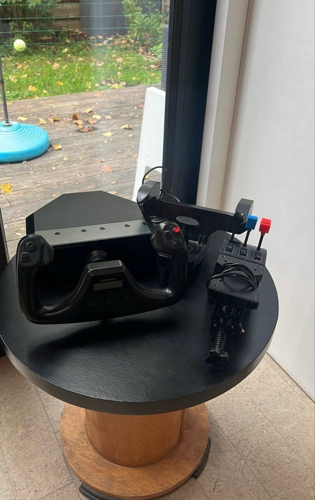 Logitech G Saitek Pro Flight Yoke System, Gebruikt, Ophalen of Verzenden, PC, Logitech