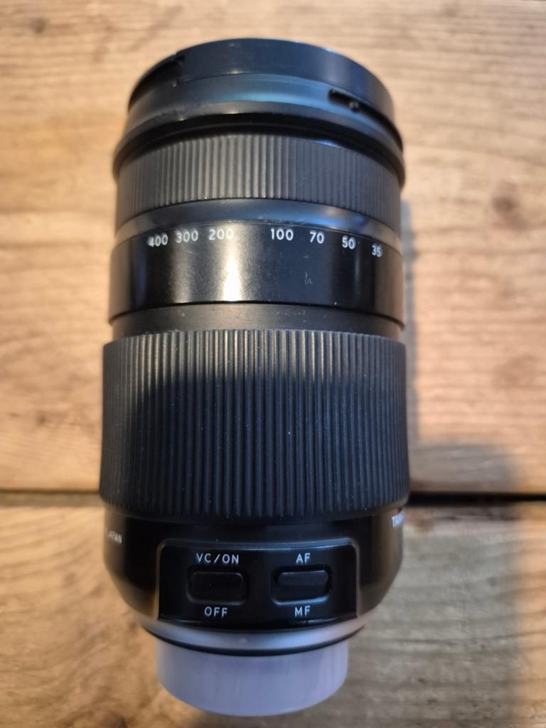 Tamron 18-400mm F/3.5-6.3 Di II VC HLD lens, Ophalen of Verzenden, Gebruikt, Overige typen, Zoom