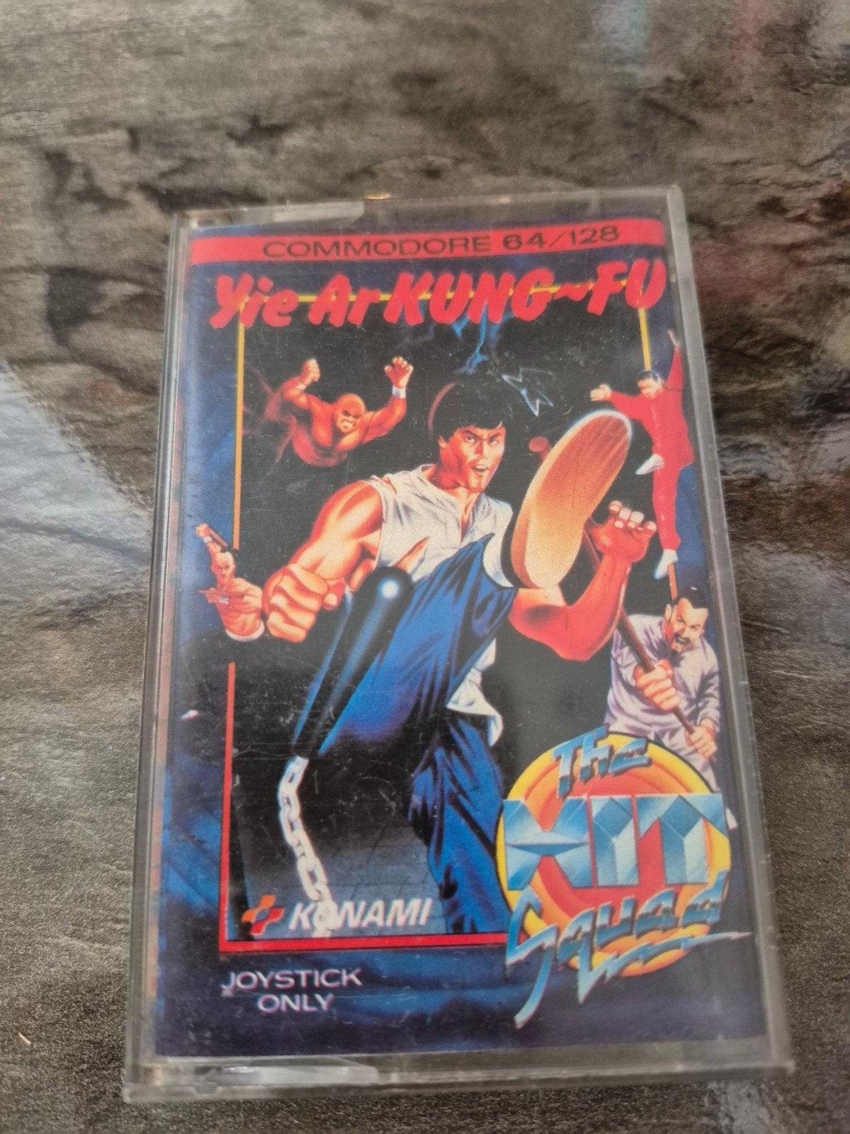 Yie Ar Kung-Fu Commodore 64/128 (Cassette) Konami, Gebruikt, Vechten, 1 speler, Ophalen of Verzenden
