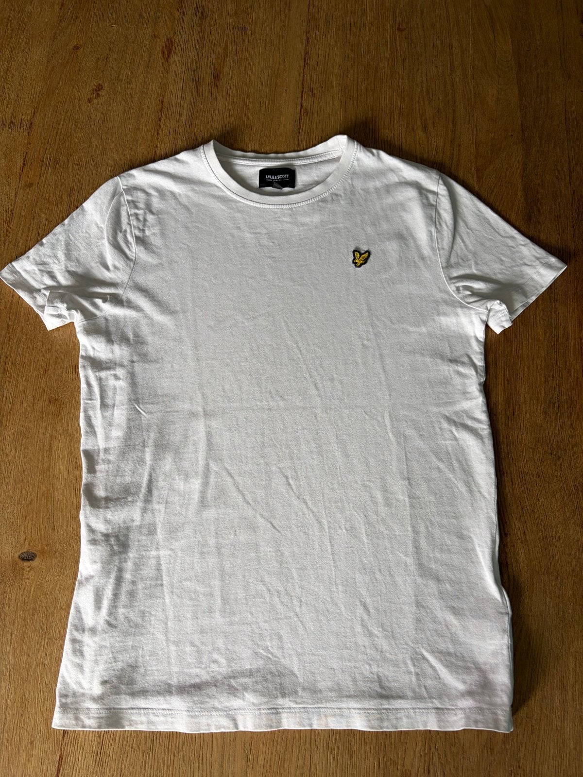 Wit Lyle & Scott T-shirt - Maat 14/15 jaar, Kinderen en Baby's, Kinderkleding | Maat 164, Ophalen of Verzenden, Zo goed als nieuw