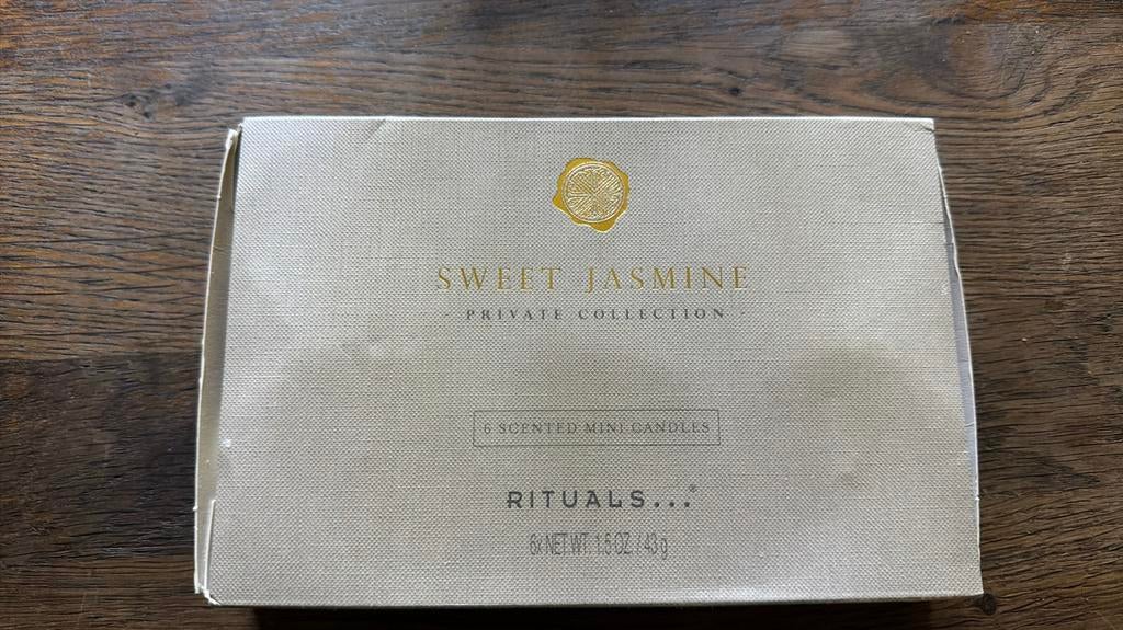 Nieuwe Rituals Sweet Jasmine mini candles, Ophalen, Nieuw, Overige materialen, Minder dan 25 cm