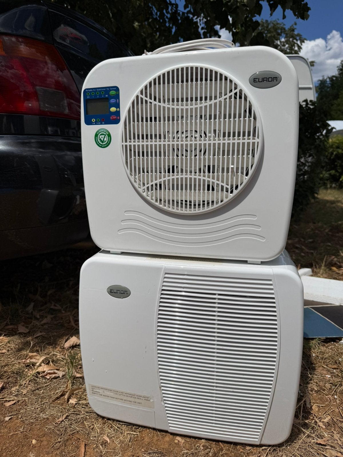 Split airco EUROM, Ophalen, Zo goed als nieuw, Pomp, Vast