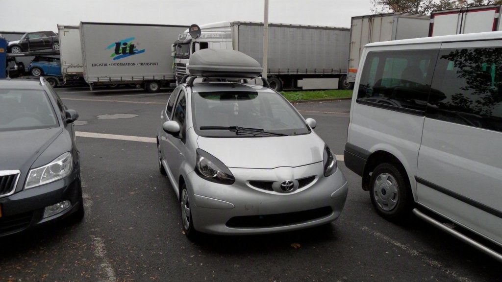 Dakkoffer + Dakdragers, Auto-onderdelen, Overige Auto-onderdelen, Toyota, Gebruikt, Ophalen