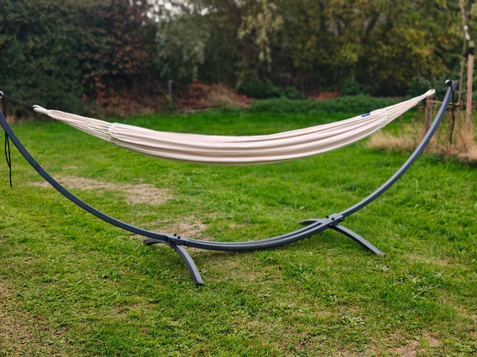 Potenza Hangmat met Standaard - Comfortabel en Duurzaam, Ophalen, Gebruikt, Met standaard, Eenpersoons