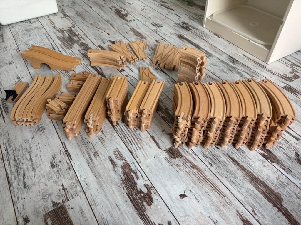 Houten Spoorweg, Ophalen, Zo goed als nieuw