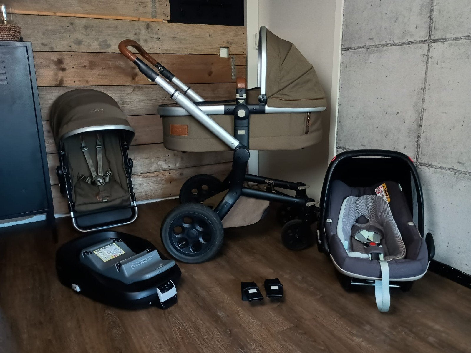 Joolz Day Discovery Forest Green! Special Edition!, Ophalen, Zo goed als nieuw, Overige merken, Met autostoeltje