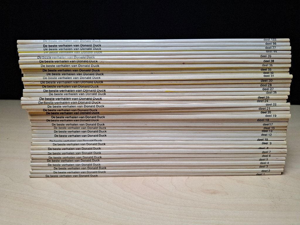 35 De beste verhalen van Donald Duck – delen 1 t/m 122, Boeken, Meerdere stripboeken, Ophalen of Verzenden, Gelezen