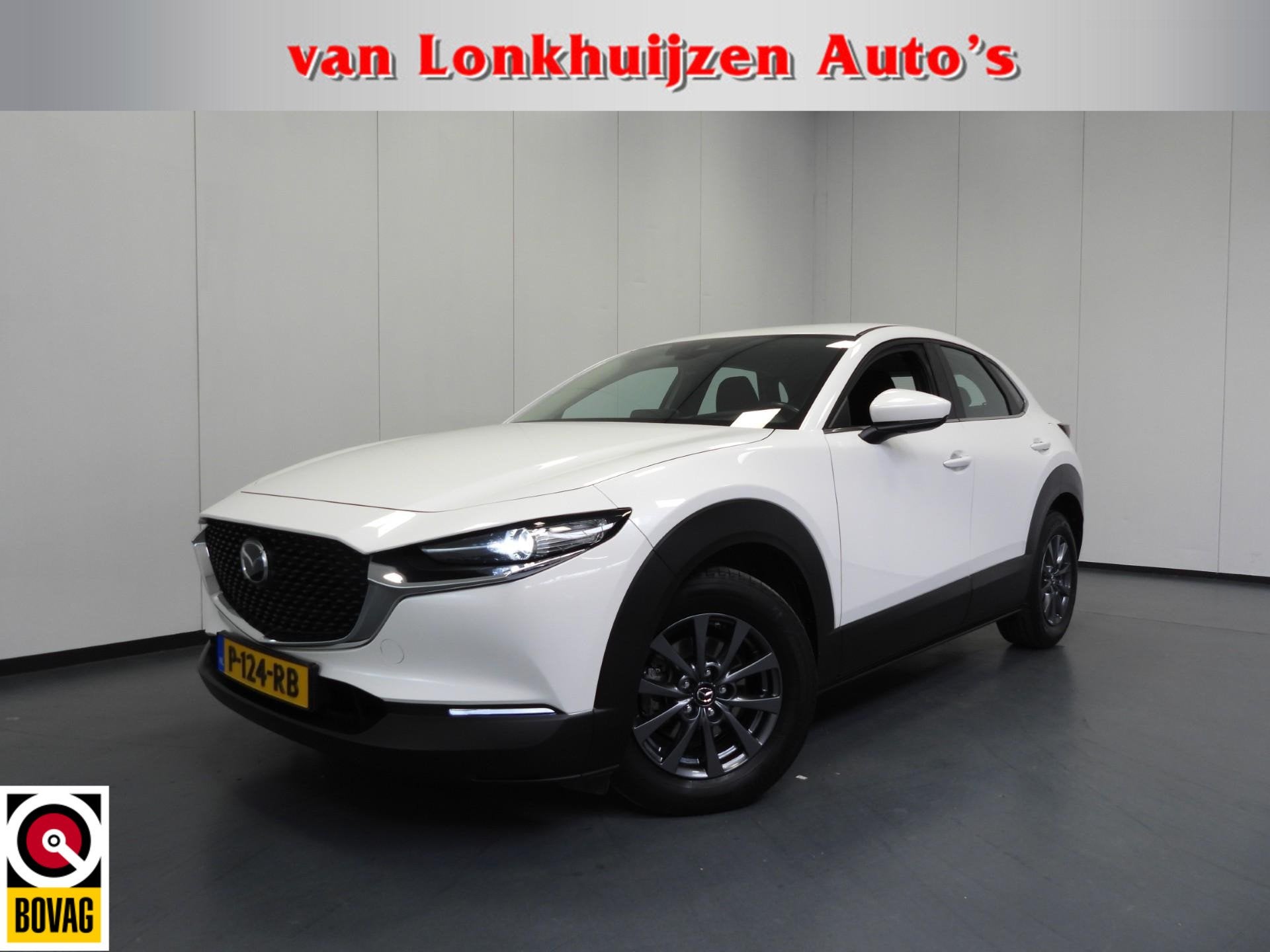 Mazda CX-30 2.0 e-SkyActiv-X M Hybrid NAVI/TREKH/ADAPT.CRUIS, Voorwielaandrijving, 1998 cc, Stof, Gebruikt