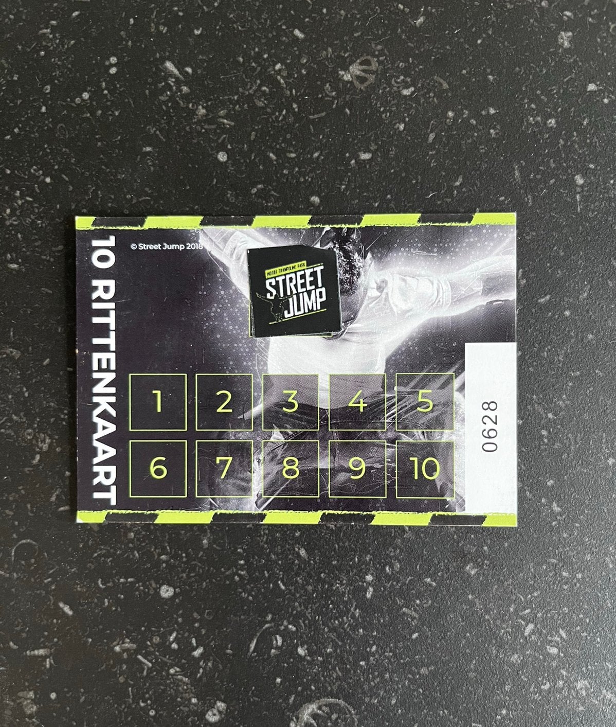 Street Jump 10-rittenkaart ongebruikt, Tickets en Kaartjes, Drie personen of meer, Ticket of Toegangskaart