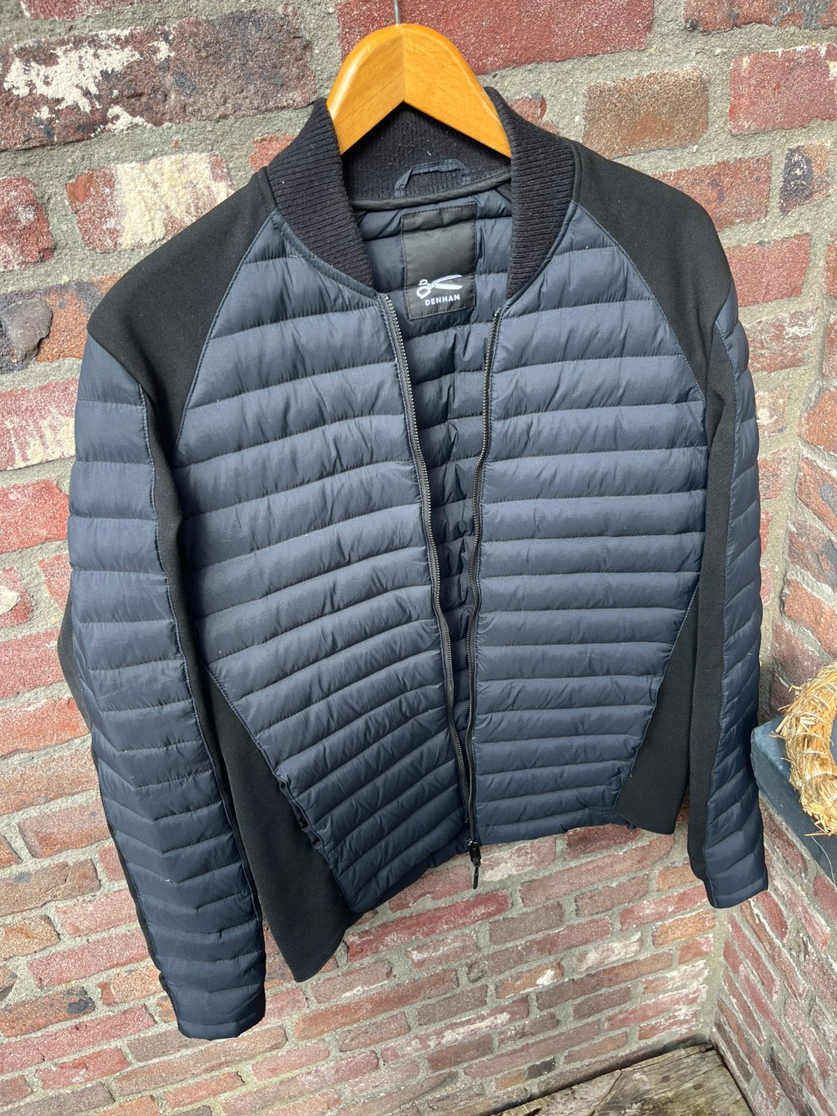Denham tussenjas maat S, Ophalen of Verzenden, Gedragen, Maat 46 (S) of kleiner, Blauw