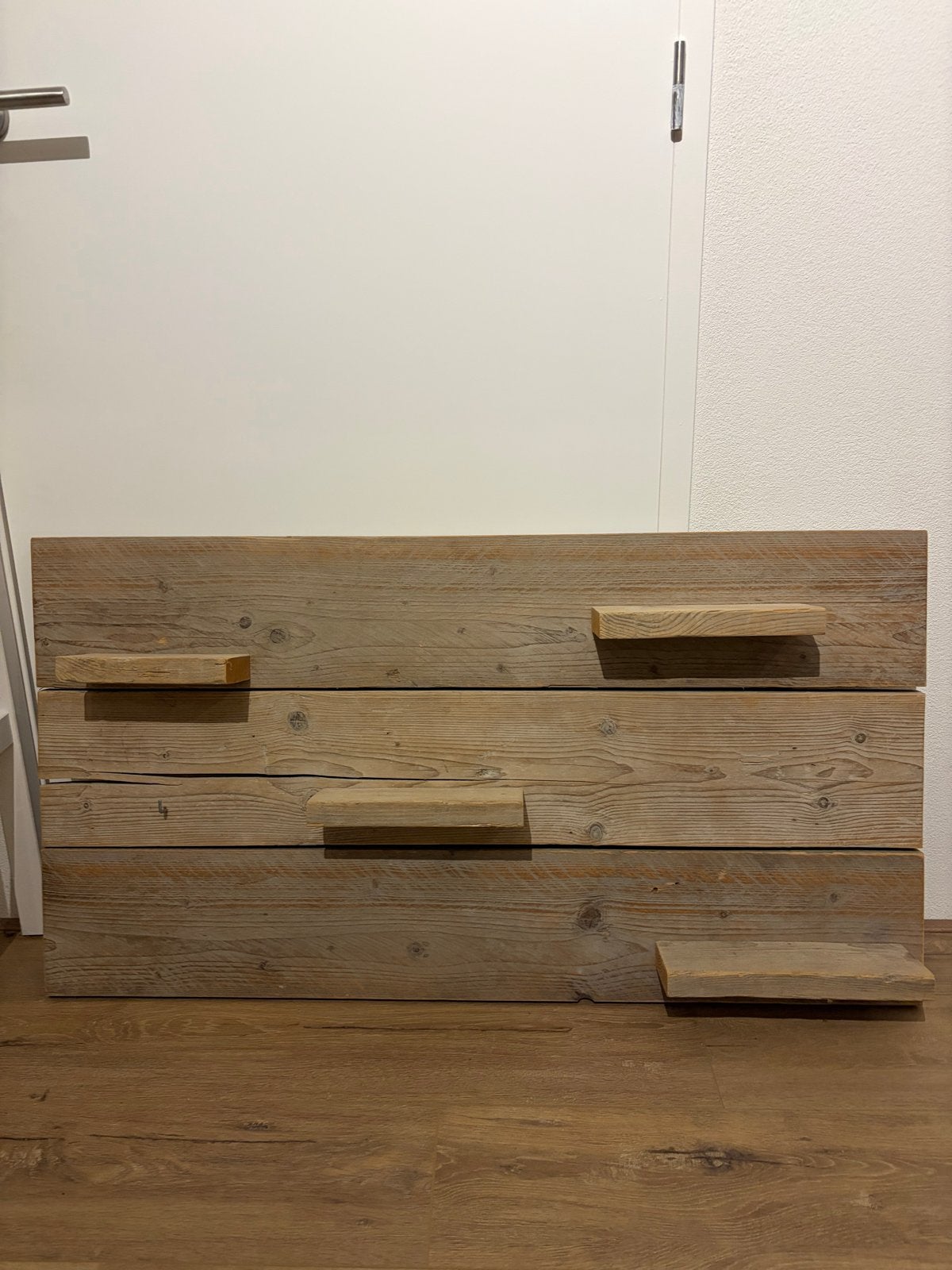Houten wanddecoratie / steigerhout sierbord, Ophalen, Gebruikt