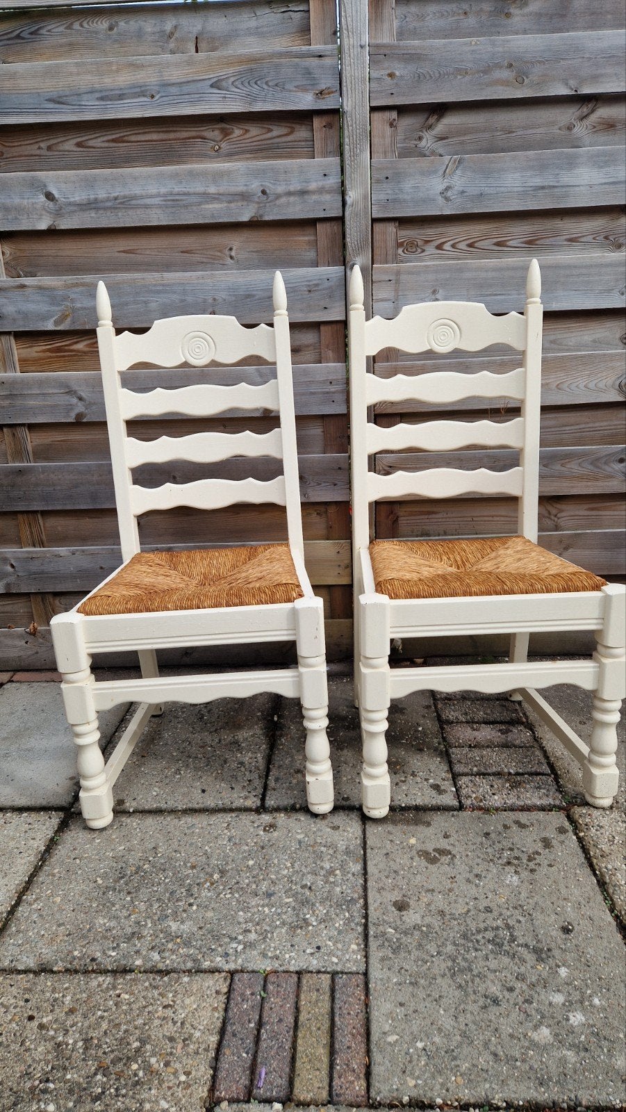 Gratis landelijke stoelen, Tuin en Terras, Tuinstoelen, Ophalen of Verzenden, Gebruikt, Rotan