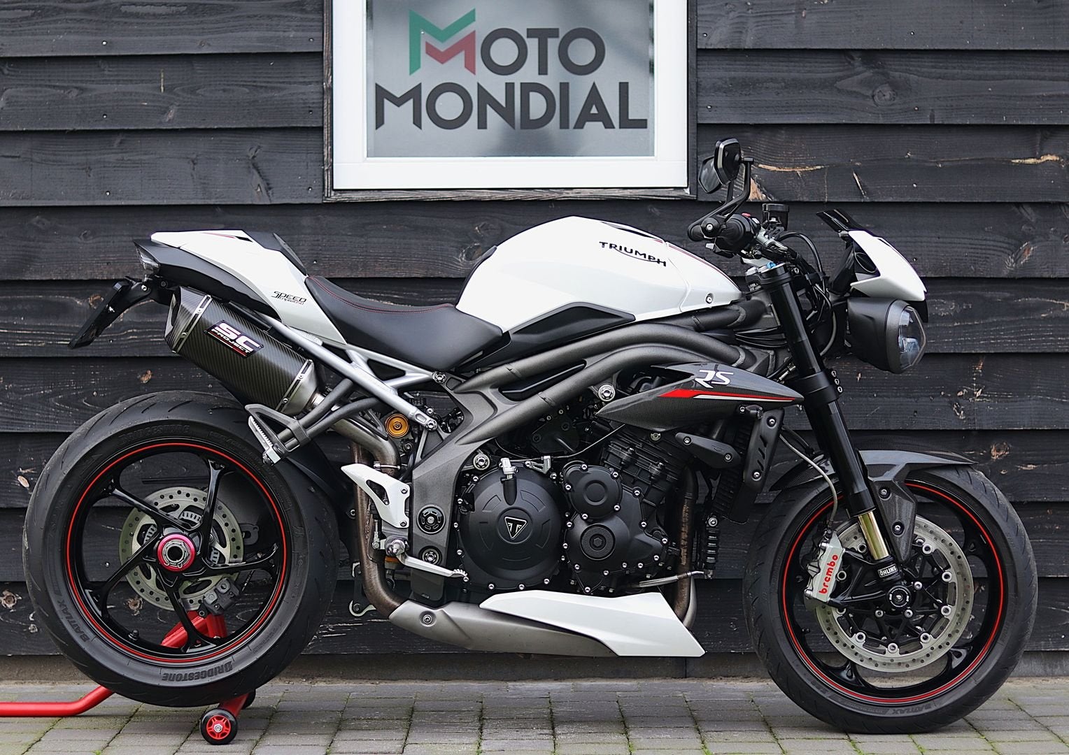 TRIUMPH SPEED TRIPLE RS (bj 2018) SC project, Motoren, Motoren | Triumph, Bedrijf, Sport, meer dan 35 kW, 3 cilinders, Motorrijbewijs A