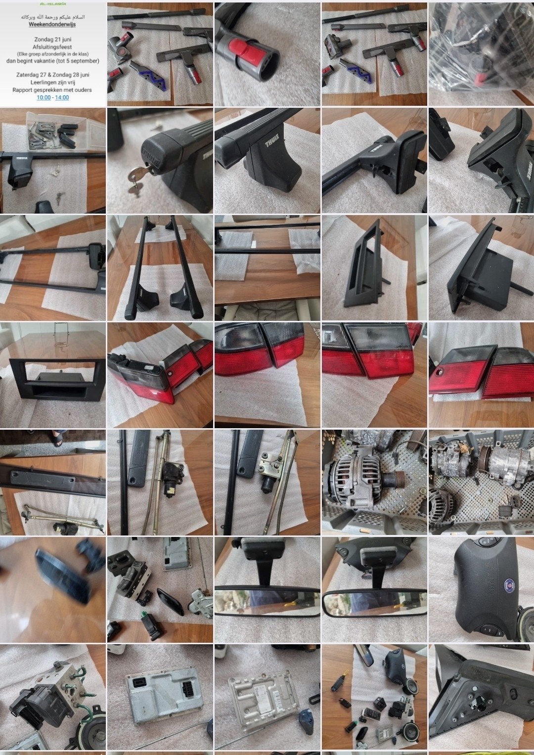 alles voor €150. Diverse Saab 9-5 bj 1997/ 2001 onderdelen:, Ophalen of Verzenden, Gebruikt, Saab