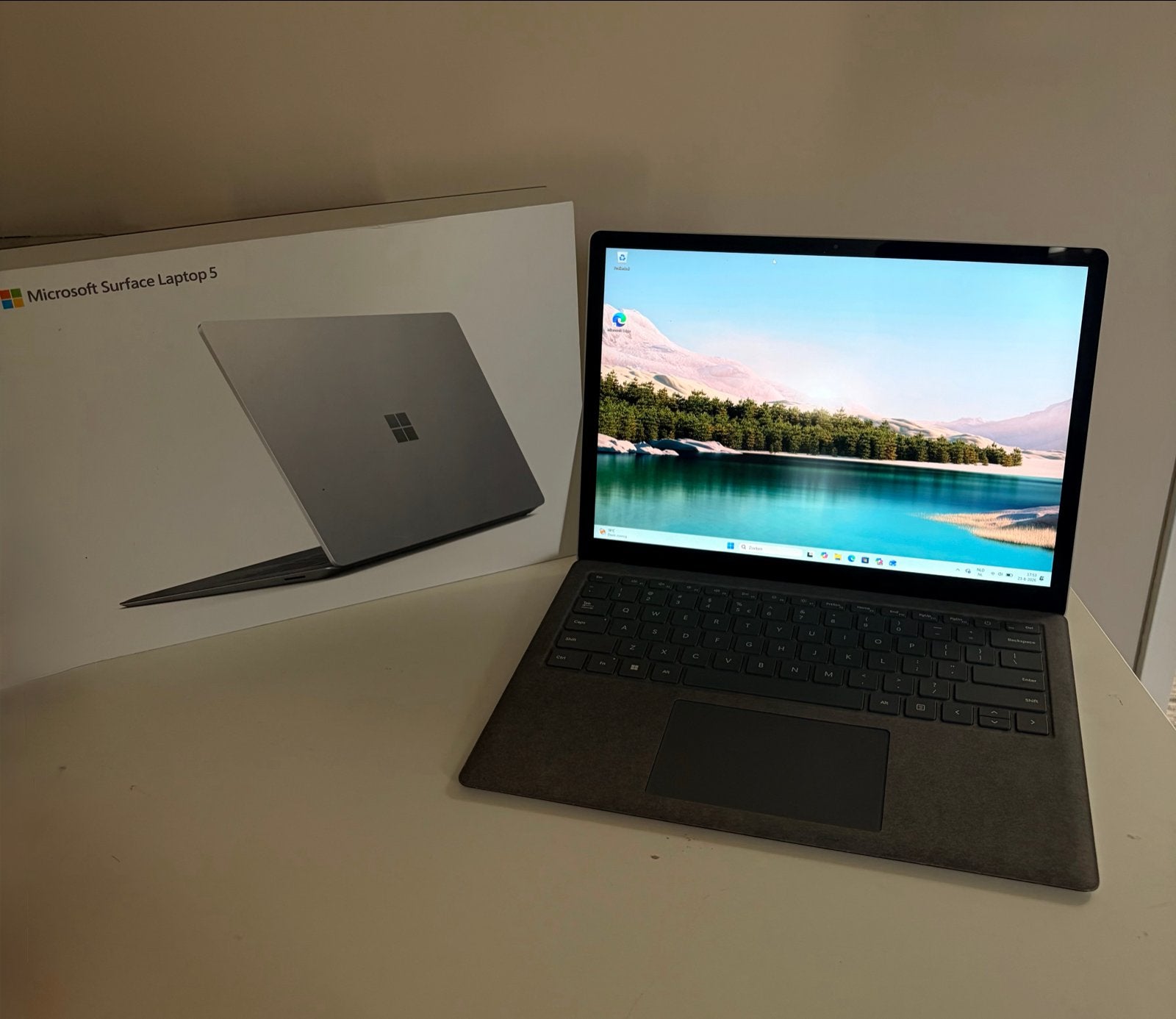 Microsoft Surface Laptop 5 - i5-1235U, 8GB RAM, 256GB SSD, Computers en Software, Windows Laptops, Ophalen, 2 tot 3 Ghz, Qwerty