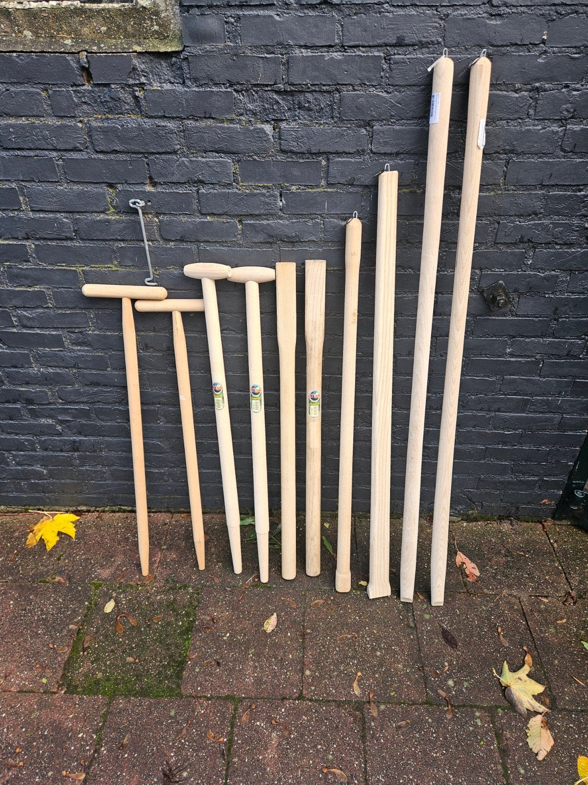 diverse stelen spade, sleg, riek, stalschep, Ophalen of Verzenden, Nieuw