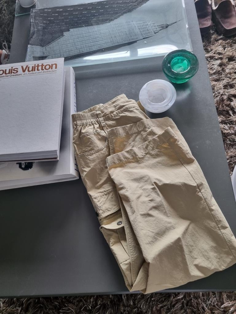 Fjällräven trekking broek, maat 50, zandbeige, topstaat., Maat 48/50 (M), Beige, Ophalen of Verzenden, Zo goed als nieuw