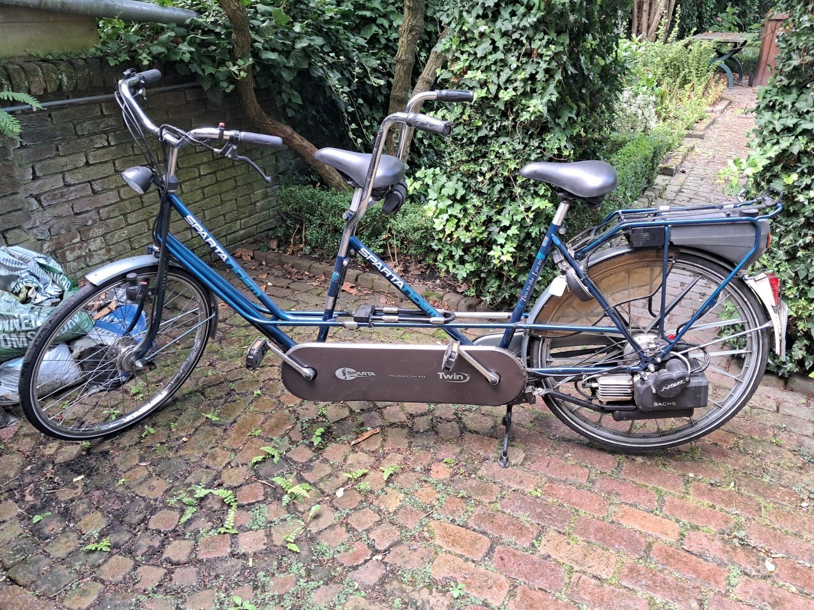 sparta tandem met motor, Minder dan 10 versnellingen, Sparta, Gebruikt, 47 tot 51 cm