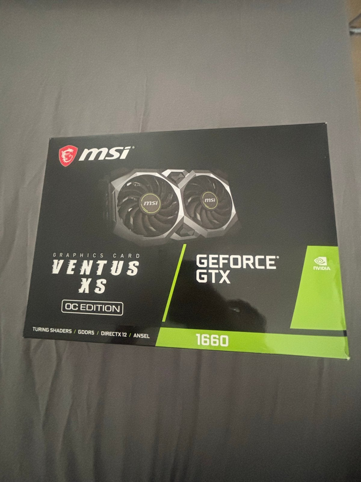MSI GeForce GTX 1660 Ventus XS OC Edition, Computers en Software, Videokaarten, Ophalen, PCI-Express 3, HDMI, Nvidia