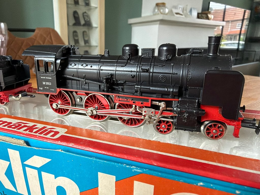 Märklin 3099 BR38 DRG digitaal, Wisselstroom, Locomotief, Ophalen of Verzenden, Zo goed als nieuw