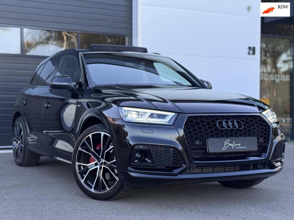 Audi Q5 2.0 TFSI Quattro S-Line Black Edition Panodak|Camera, Auto's, Audi, Automaat, 15 km/l, Gebruikt, 4 cilinders