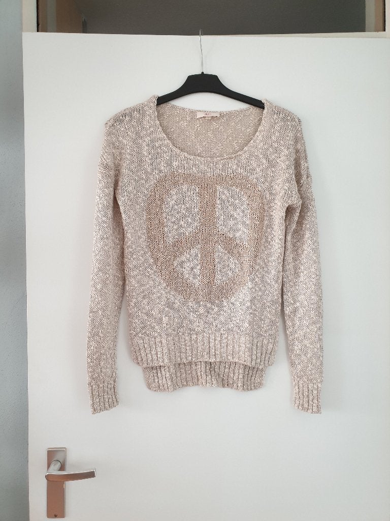 Trui Jeff maat XS, Ophalen, Beige, Zo goed als nieuw, Maat 34 (XS) of kleiner