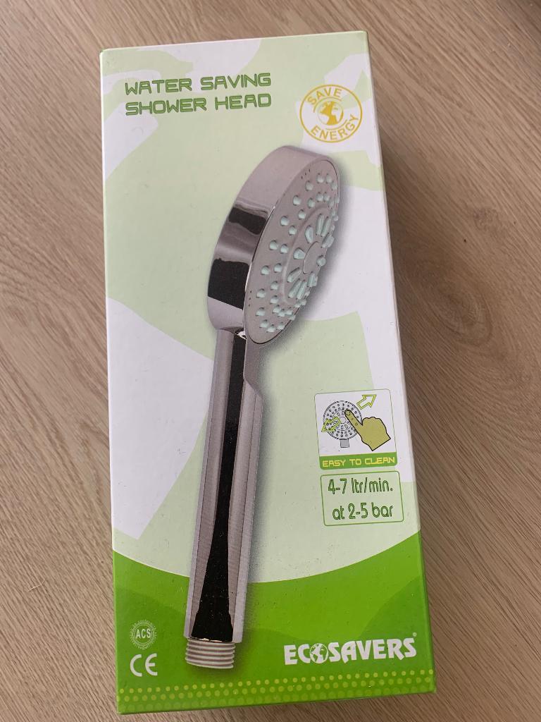 Waterbesparende Douchekop, Ophalen, Nieuw, Rvs, Douche