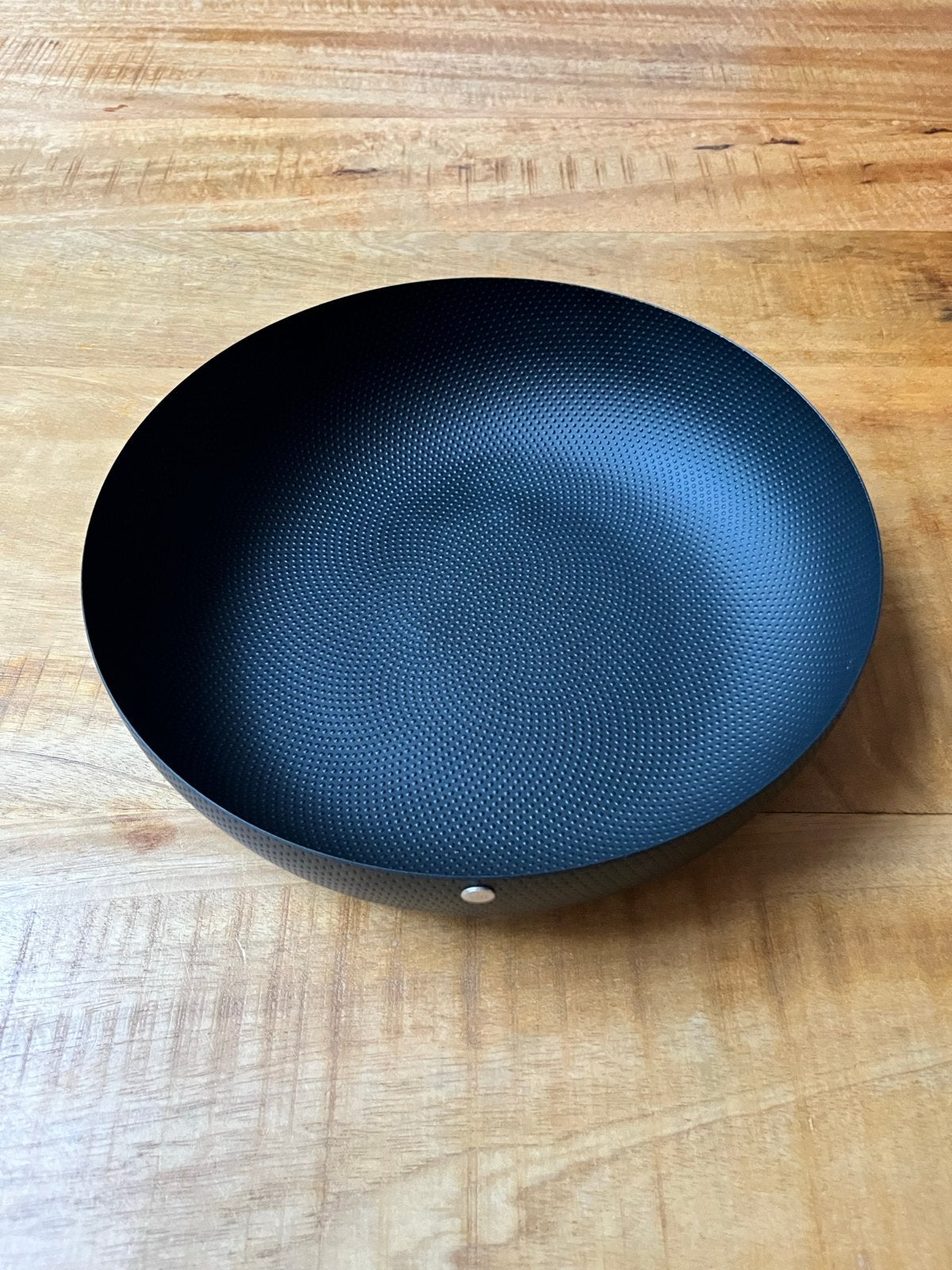 Alessi Zwarte Fruitmand RVS - Zo goed als nieuw, Ophalen, Mand, Rond, Zo goed als nieuw