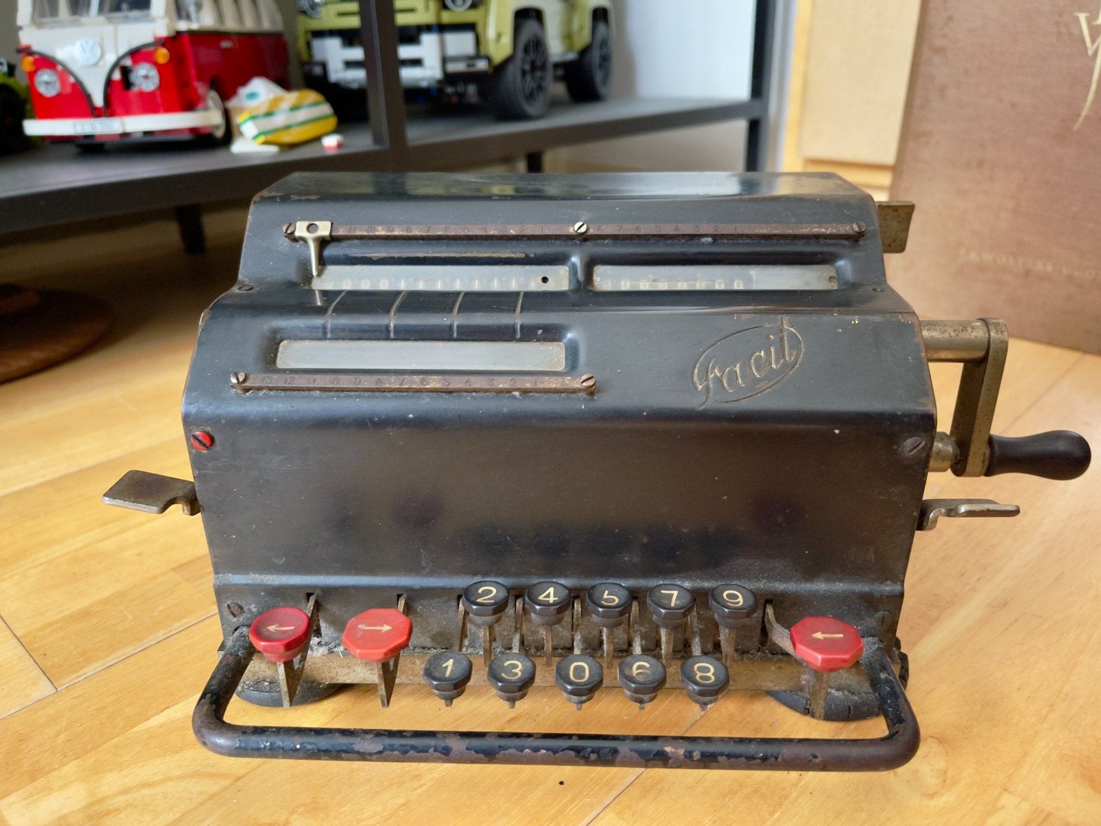 Vintage Facit Rekenmachine - Mechanische Calculator, Ophalen of Verzenden