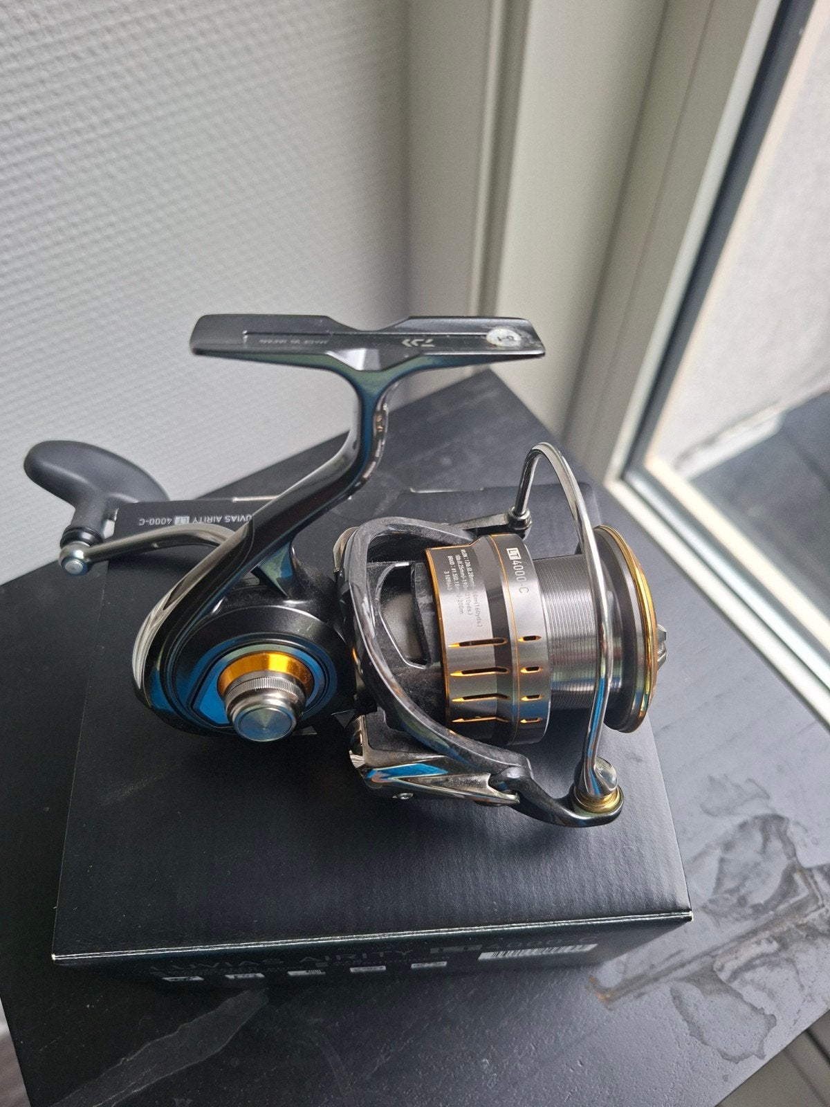 Daiwa Luvias Airity 4000-C, Watersport en Boten, Ophalen of Verzenden, Zo goed als nieuw, Molen