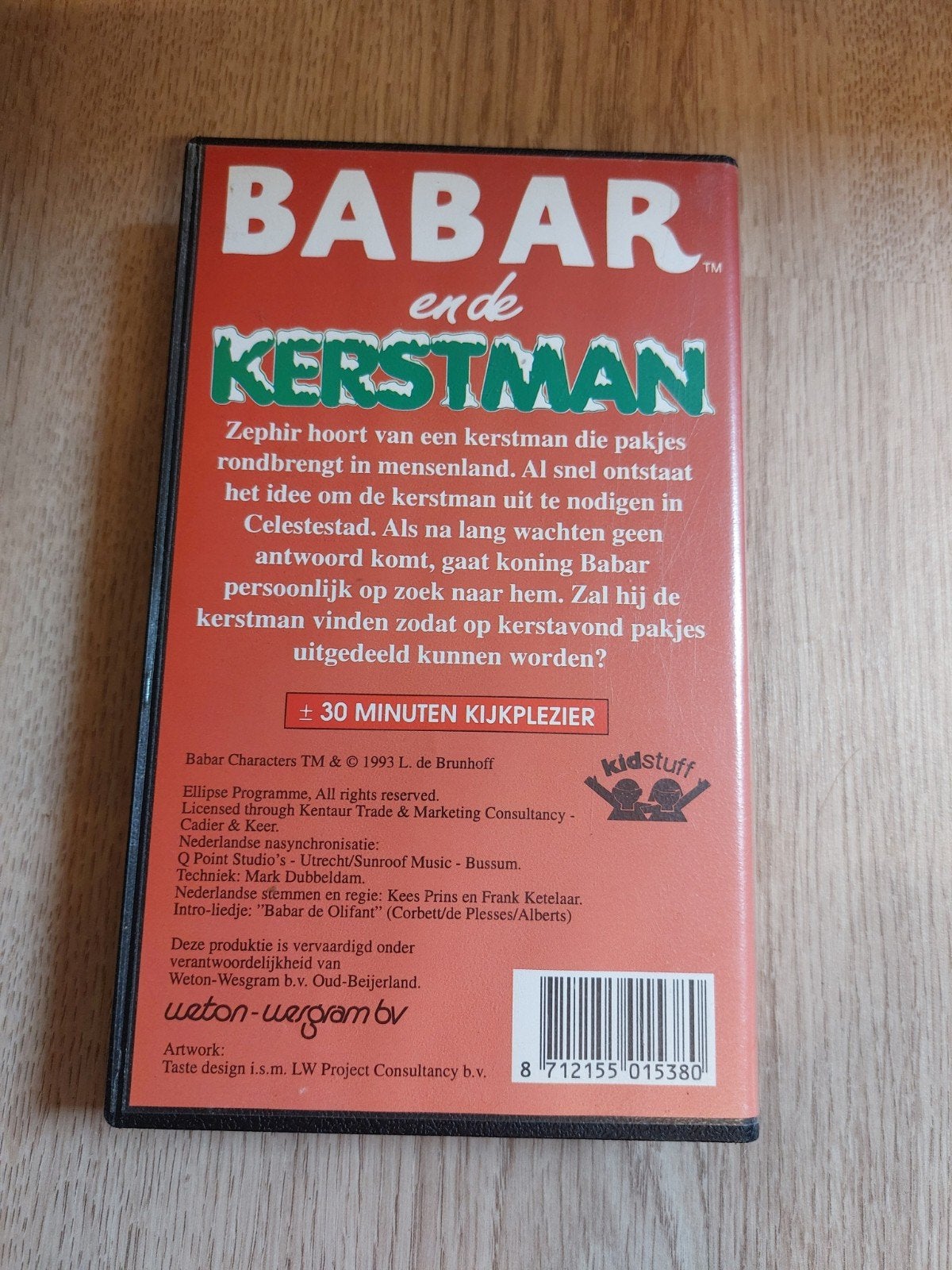 Babar en de kerstman VHS videoband, Ophalen of Verzenden