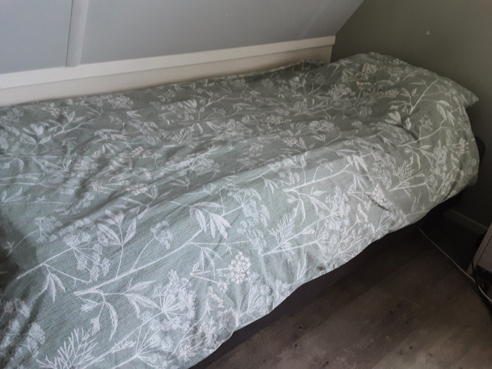 nette boxspring 1 persoon, Ophalen, Eenpersoons, 200 cm, 100 cm