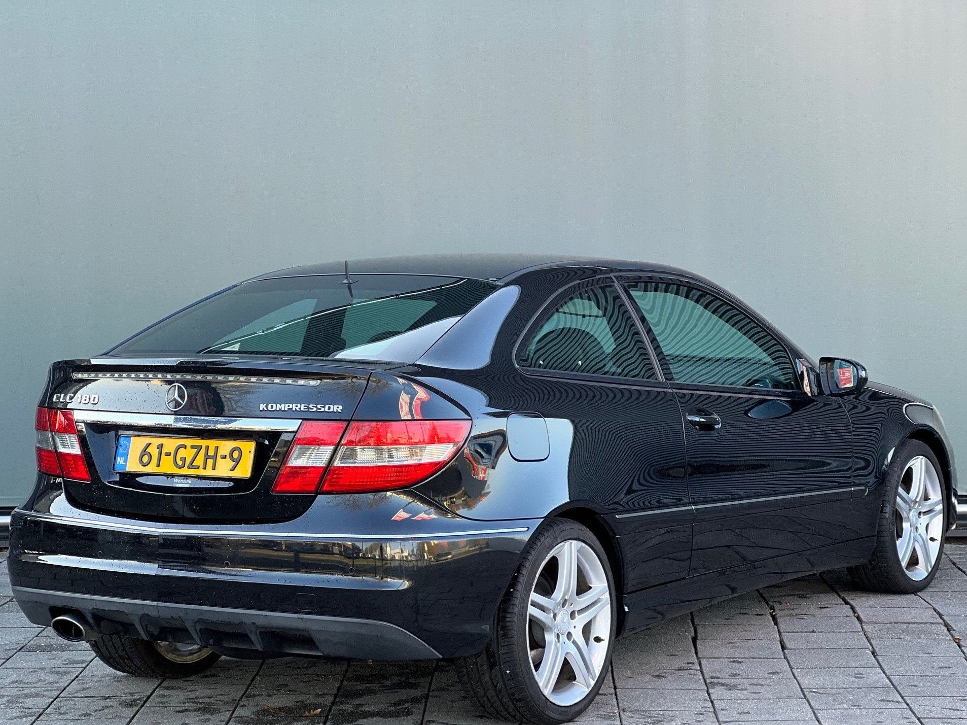 Mercedes-Benz CLC-Klasse BWJ 2008 | 180 K. 143PK Prestige |, Achterwielaandrijving, Gebruikt, 4 stoelen, Zwart