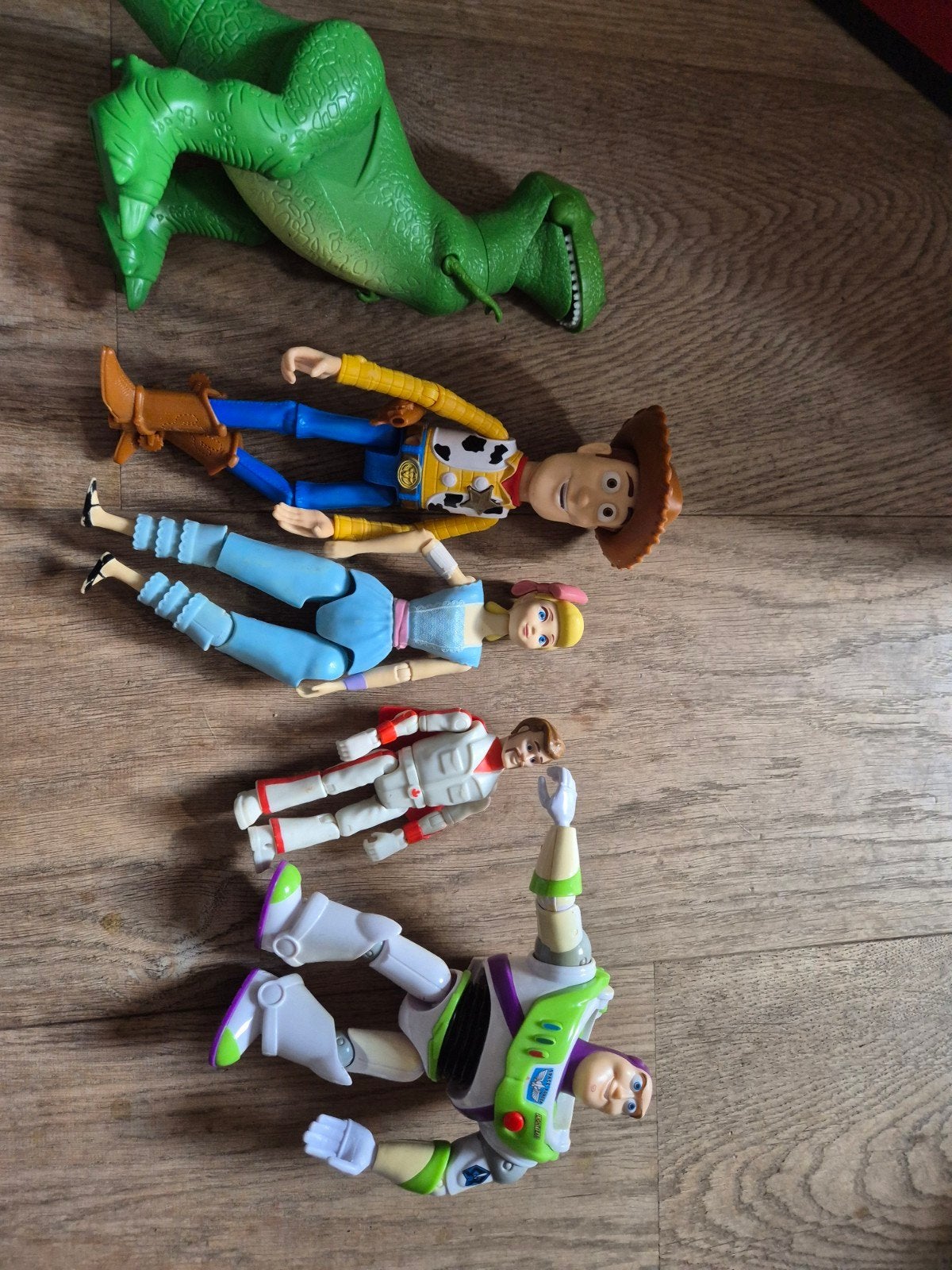 Toy Story Figuren: Buzz Lightyear, Woody, Bo Peep, Rex, Kinderen en Baby's, Ophalen of Verzenden