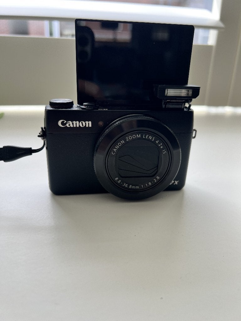 Canon G7x Mark I, Audio, Tv en Foto, Fotocamera's Digitaal, Ophalen, Accu, Canon, Zo goed als nieuw