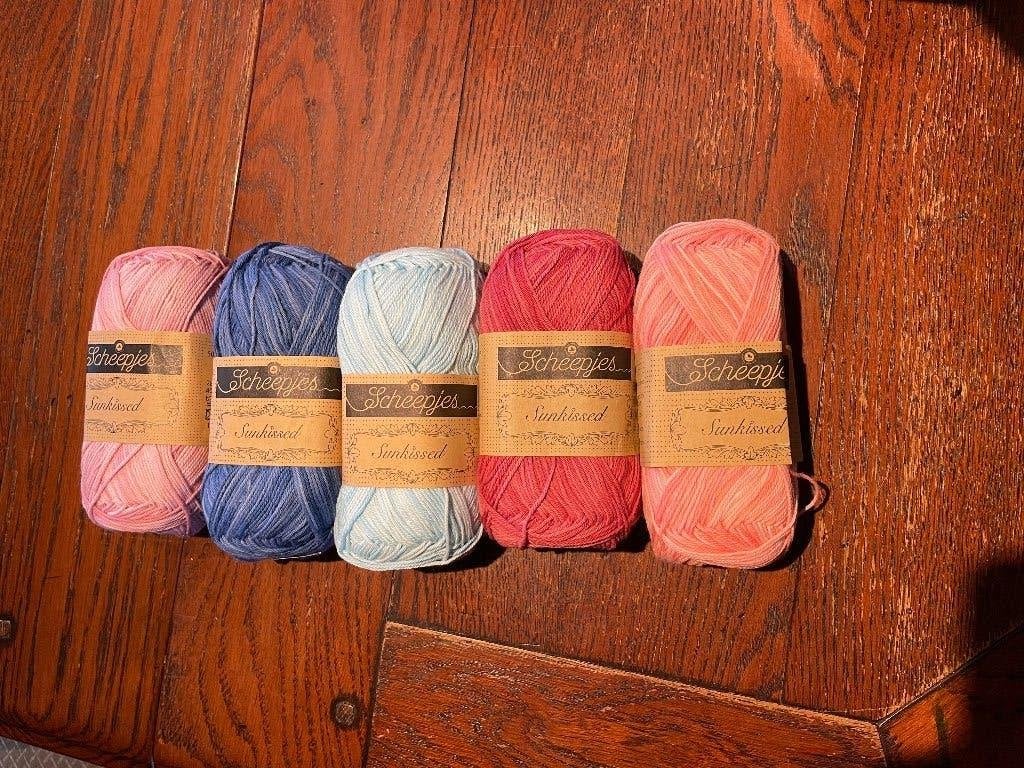Scheepjes Sunkissed,katoen,zwachtels,aanbieding., Ophalen of Verzenden, Nieuw, Breien of Haken, Wol of Garen