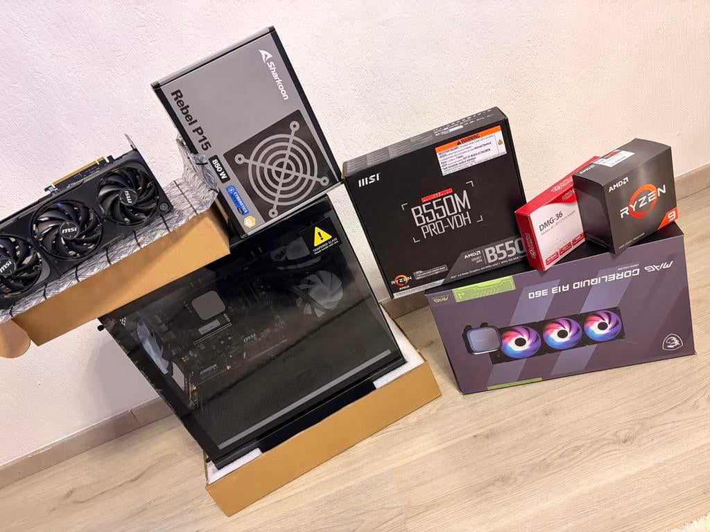 Ultrakrachtige High-End Gaming PC | Ryzen 9 5950X | RTX 5080, Computers en Software, Desktop Pc's, 32 GB, Nieuw, Ophalen of Verzenden
