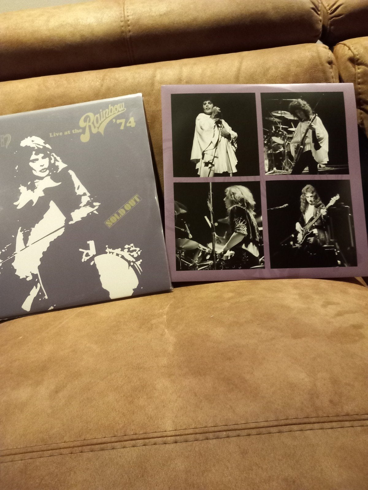 QUEEN LIVE AT THE RAINBOW '74 ORIGINELE PERSING  NEAR MINT, Originele persing, Ophalen of Verzenden