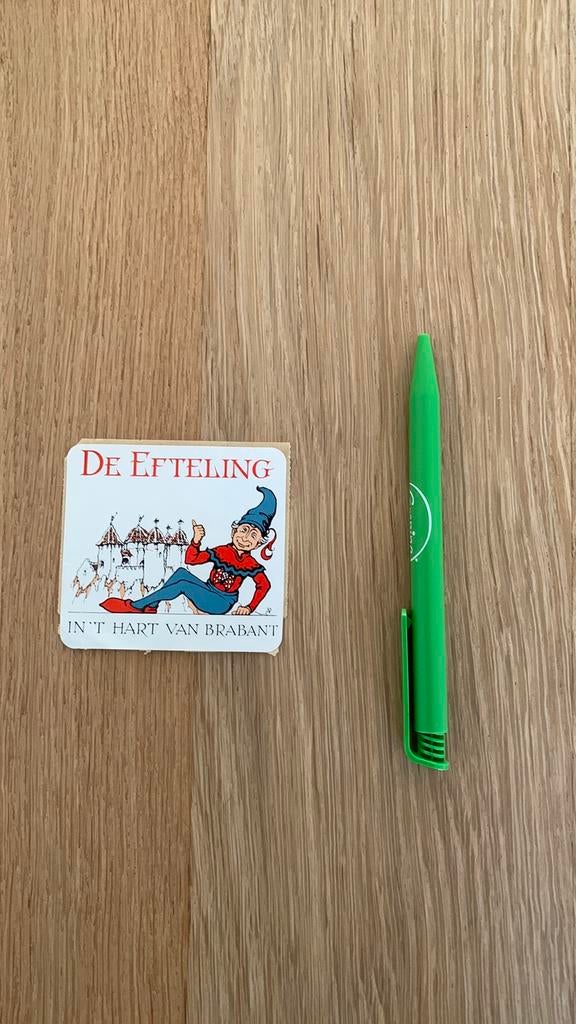 Oude efteling sticker, Ophalen of Verzenden, Zo goed als nieuw, Overige typen