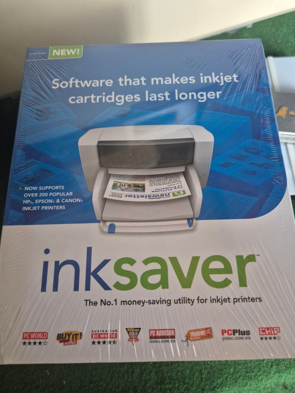 InkSaver Software - Bespaar op inktpatronen, Computers en Software, Ontwerp- en Bewerkingssoftware, Ophalen of Verzenden, Nieuw