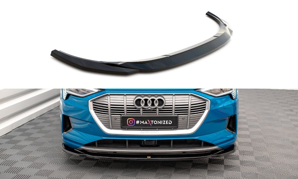 Voorlip sideskirt spoiler diffuser - Audi E-Tron etron 18-22, Ophalen of Verzenden