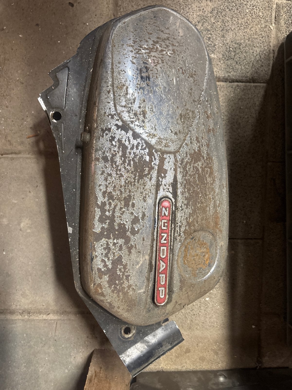 Zundapp tank met roest en deuken, Ophalen of Verzenden, Gebruikt, Tank